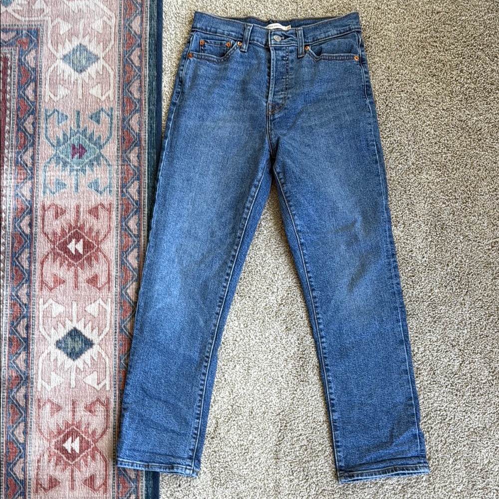 Levi's Wedgie Straight Leg Jeans 28x28